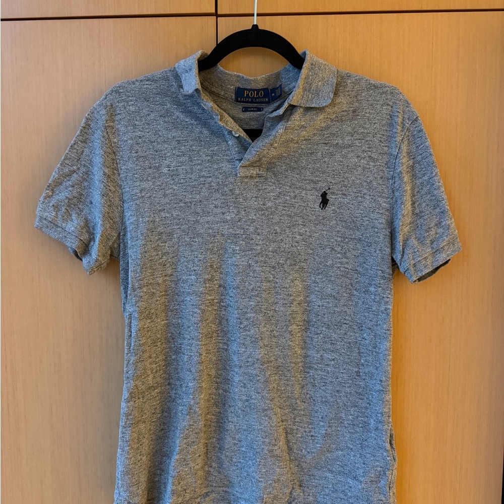 Polo by Ralph Lauren Heather Gray Men's Polo Shirt